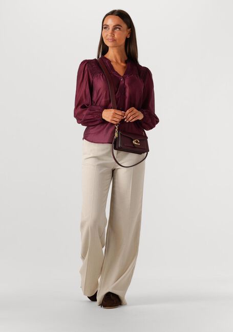 Bordeaux CO'COUTURE Blusen TAFFY SMOCK V-SHIRT - large