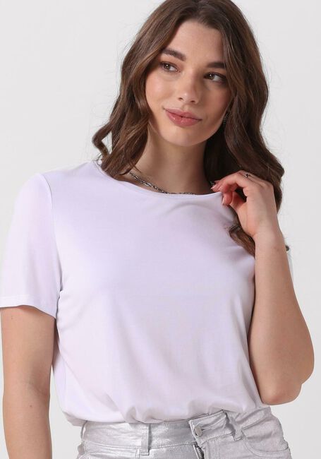 Weiße OBJECT T-shirt OBJANNIE S/S T-SHIRT NOOS - large