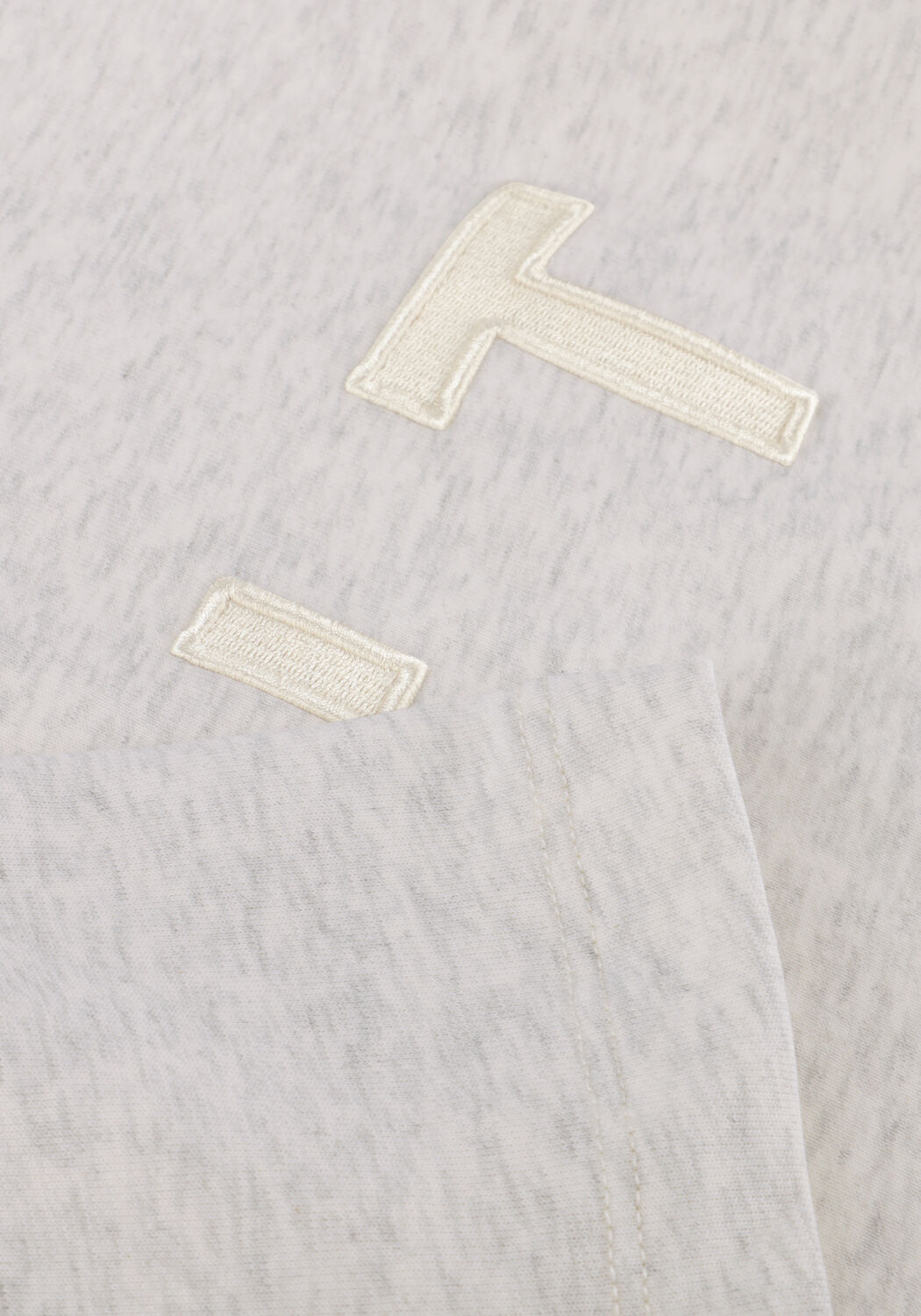 Hellgrau HAUTE L'AMITI&Eacute; Top HLT SS LOGO SWEAT - large