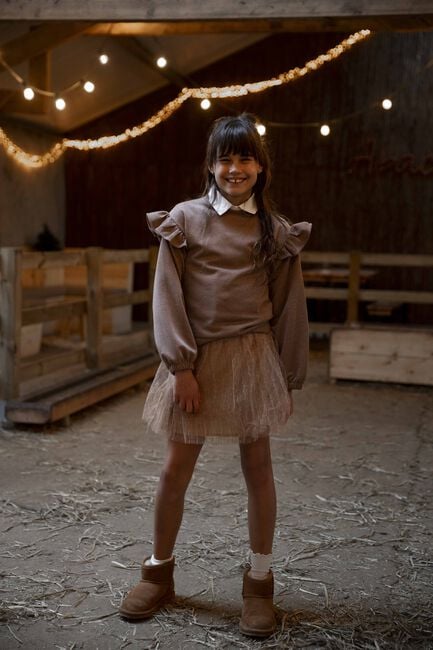 Goldfarbene AMMEHOELA Minirock LAURI - large