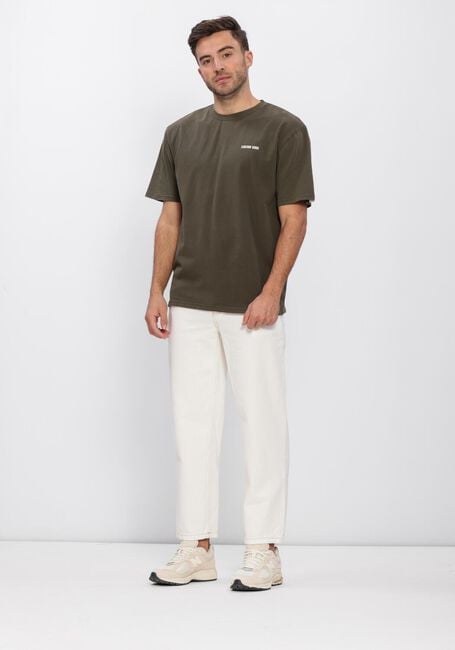 Gr&uuml;ne ANERKJENDT T-shirt AKVILLADS ITALIEN COFFEE SS TEE - large