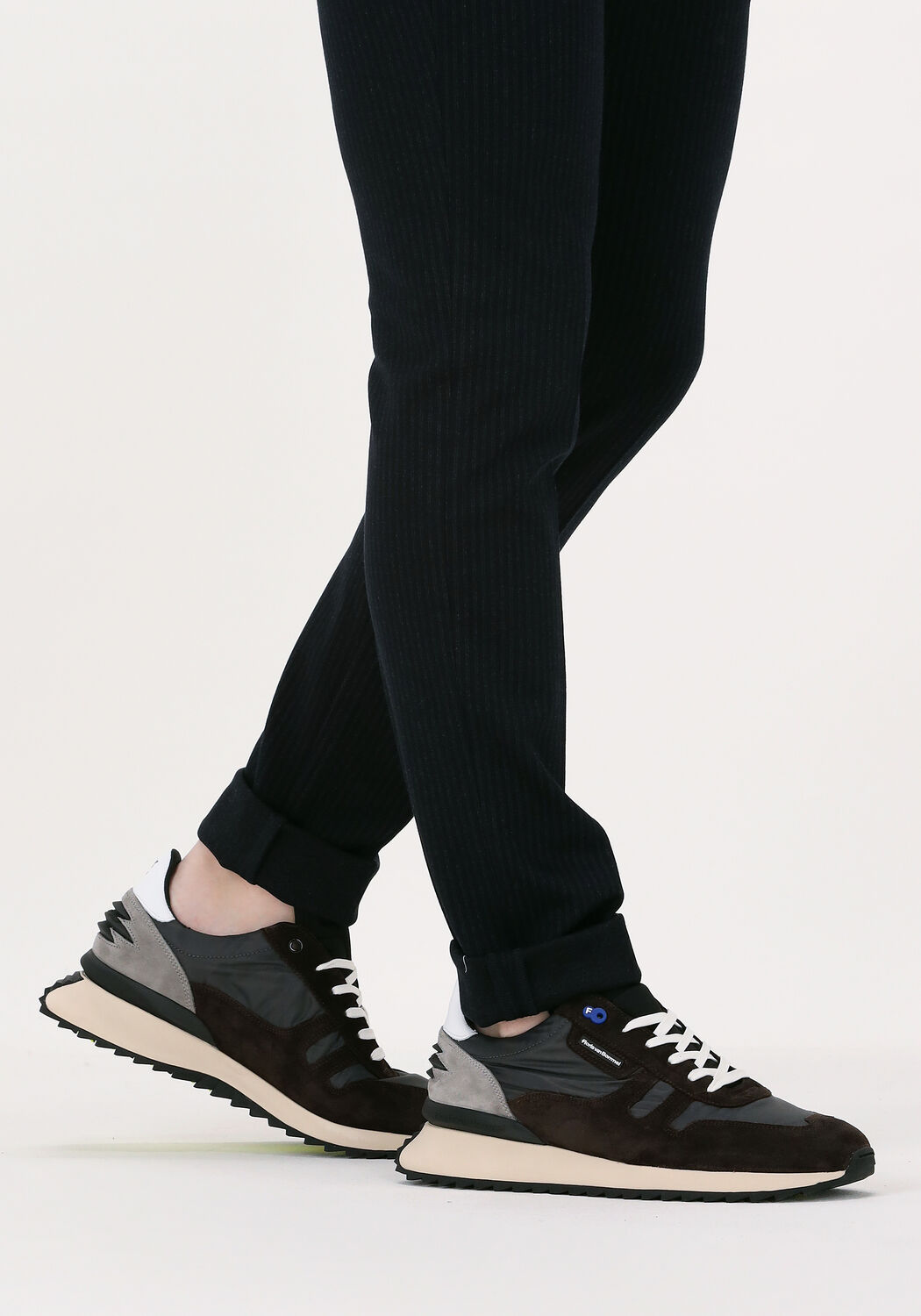 Graue FLORIS VAN BOMMEL Sneaker Low SFM-10116-01 - large