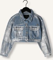 Blaue NIK & NIK Jeansjacke METALLIC JACKET - medium