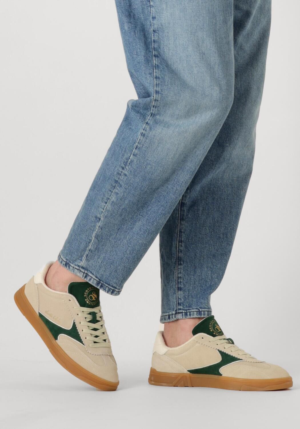 Beige SCOTCH & SODA Sneaker Low SLIM - large