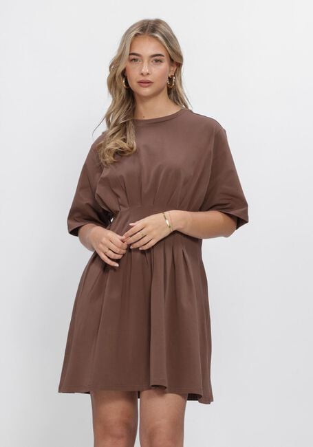 Braune GESTUZ Kleider GZINEZ SHORT DRESS - large