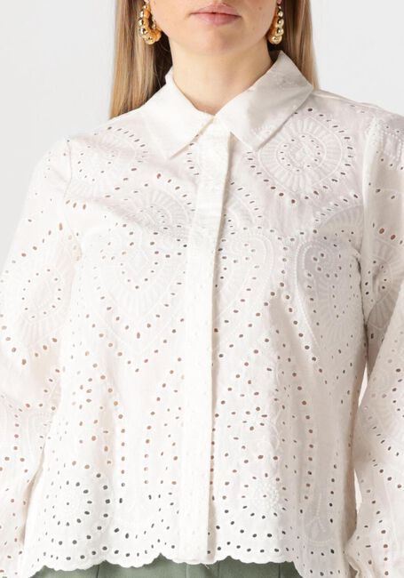 Weiße OBJECT Blusen OBJBITTEN L/S RE SHIRT - large