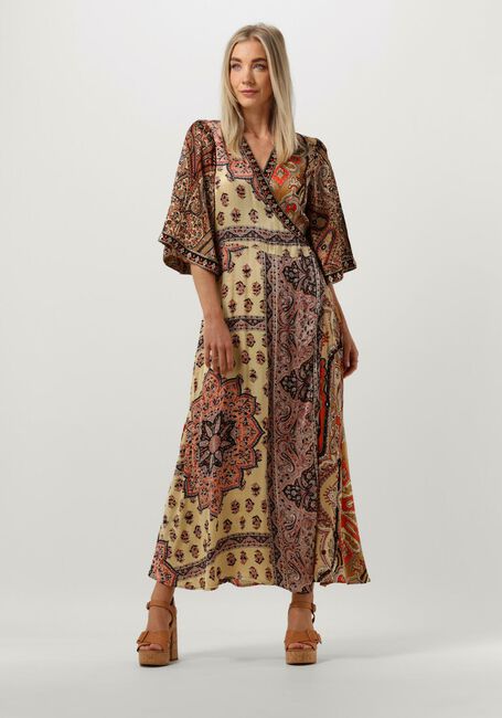 Mehrfarbige/Bunte SUMMUM Maxikleid DRESS QUINTY PRINT MIX - large