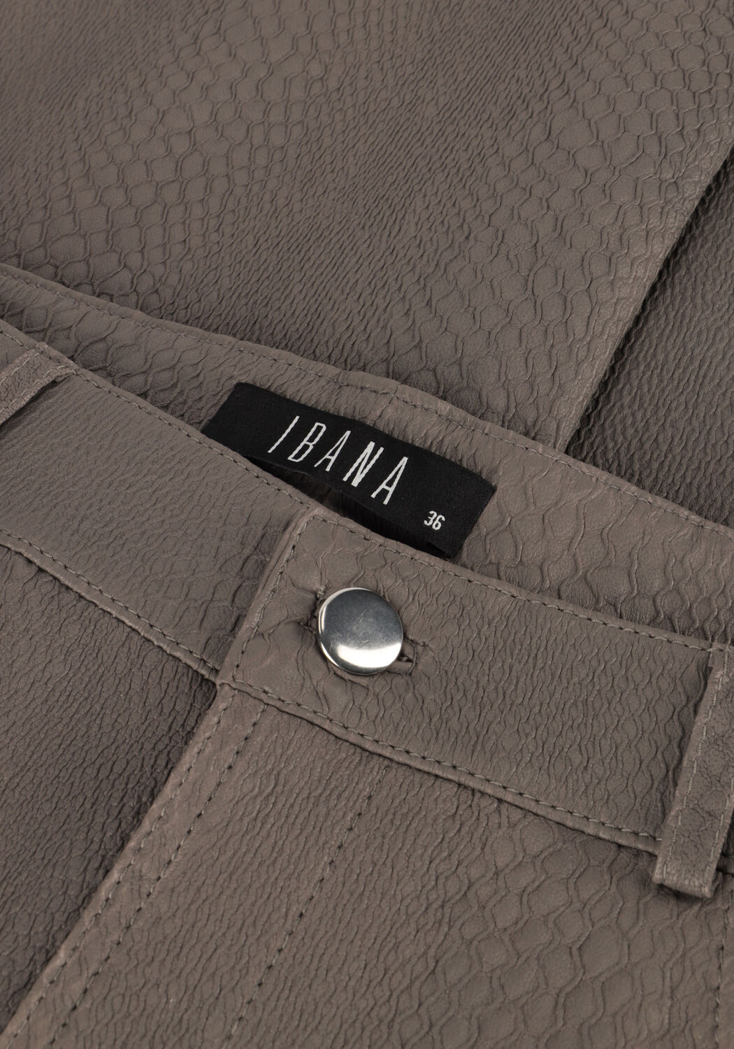 Graue IBANA Hose PASSIMA CROCO - large