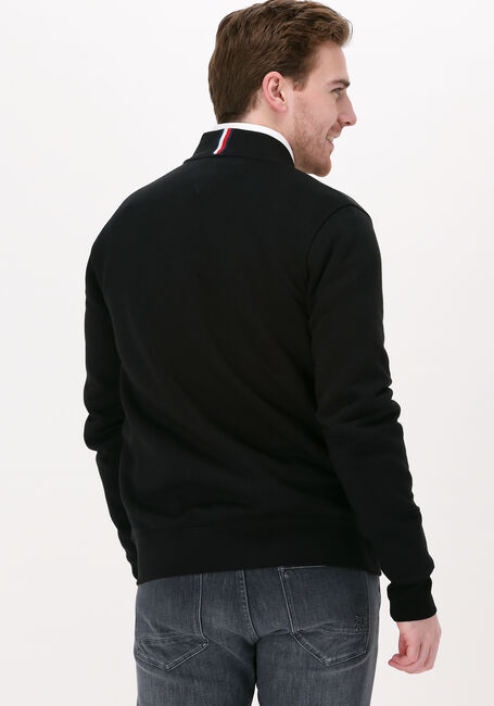 Schwarze TOMMY HILFIGER Jack MIX MEDIA ZIP THROUGH JACKET - large