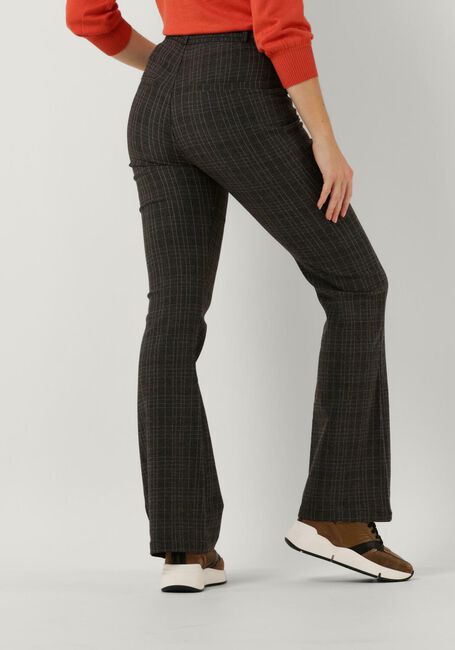 Graue MINUS Schlaghose CARMA CHECK FLARED PANTS - large