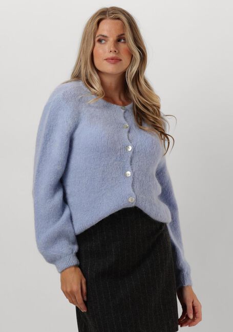Blaue AMERICAN DREAMS Strickjacke SUSAN ALPACA CARDIGAN - large