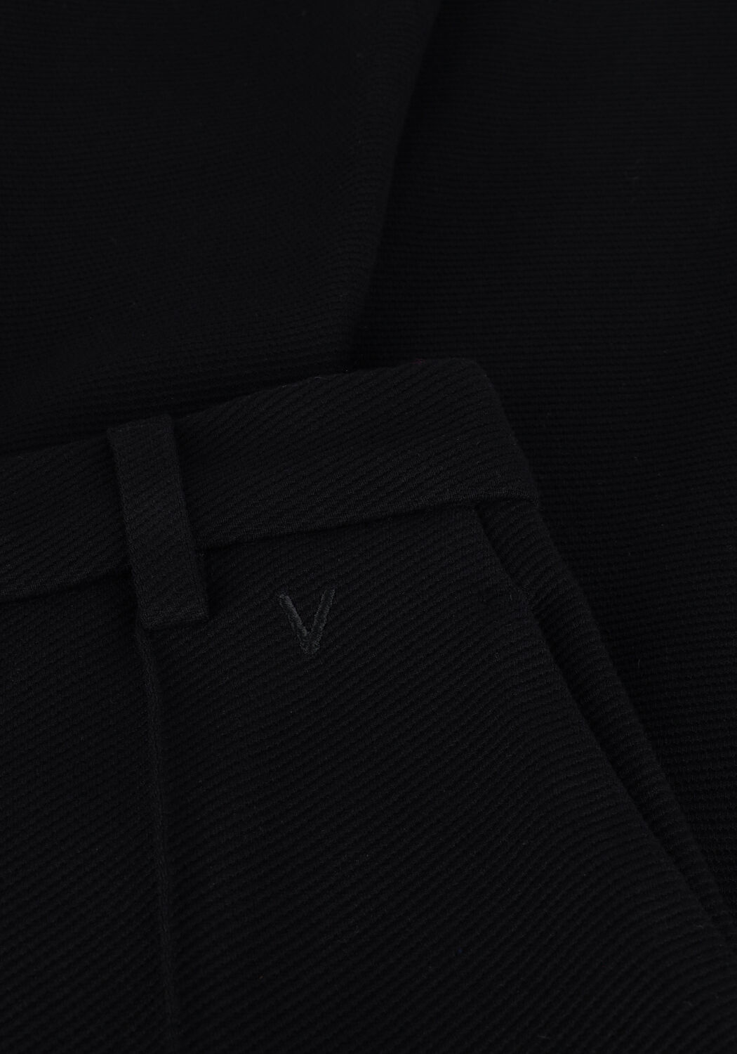 Schwarze VANILIA Chino CLEAN RIB CHINO - large