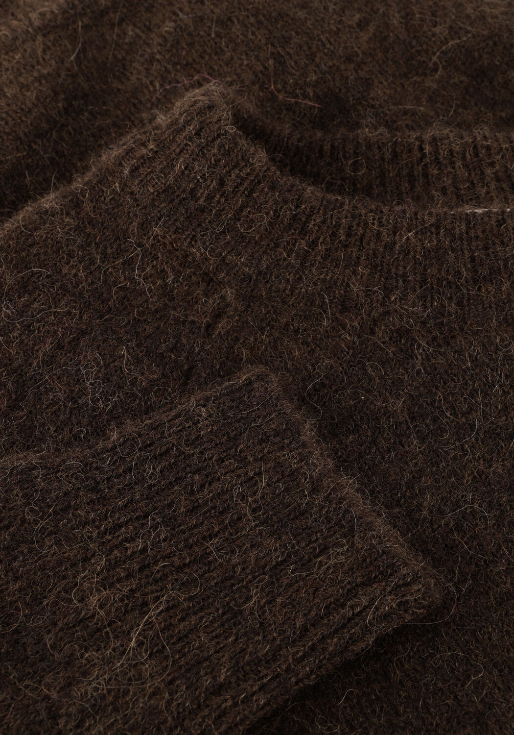 Braune SELECTED WOMEN Pullover SLFLULU LS KNIT O-NECK - large