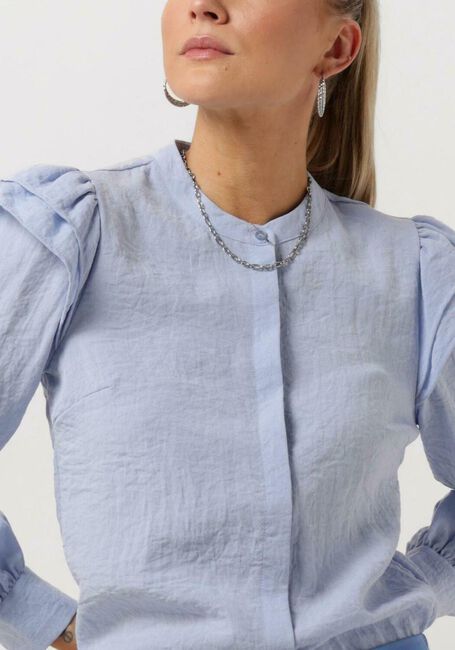 Blaue OBJECT Blusen OBJSOPHIE L/S SHIRT - large