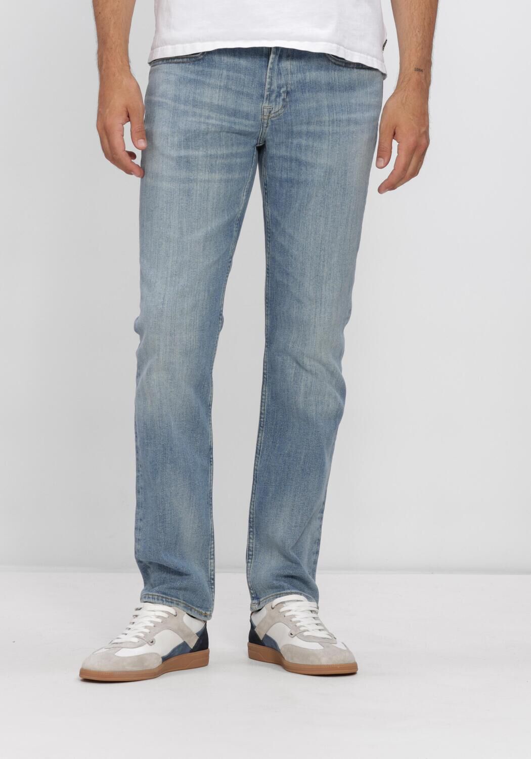 Blaue 7 FOR ALL MANKIND Straight leg jeans THE STRAIGHT 32" STEELWATER - large
