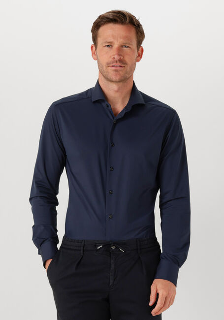 Dunkelblau XACUS Klassisches Oberhemd ACTIVE SHIRT 558ML - large