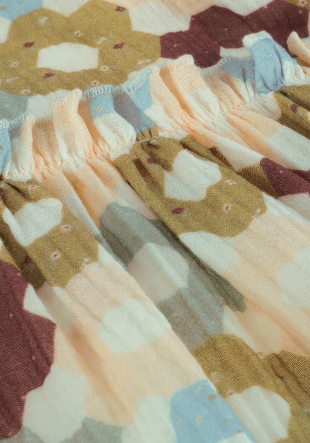 Mehrfarbige/Bunte LIL' ATELIER Minikleid NMFTALIA LS LOOSE DRESS LIL - large