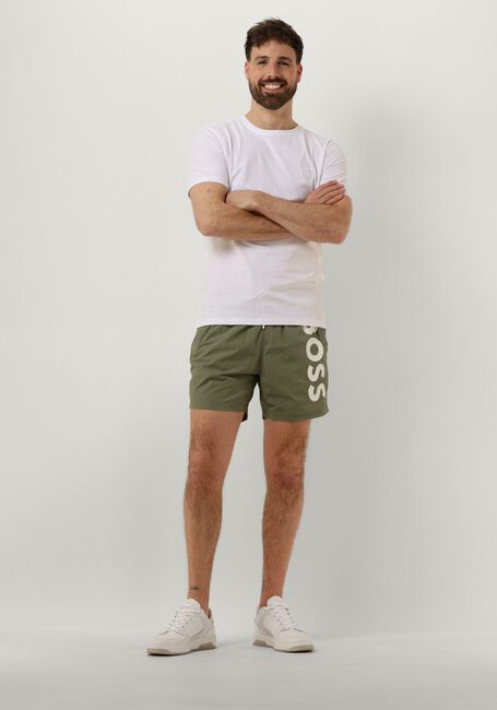 Grüne BOSS BLACK Badehosen OCTOPUS - large