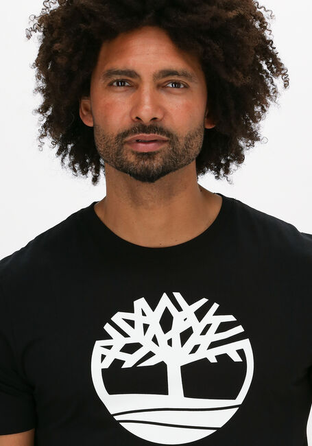Schwarze TIMBERLAND T-shirt SS K-R BRAND TREE T - large