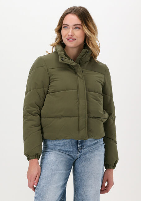 Grüne ANOTHER LABEL Wattierte Jack MILLE PUFFER - large