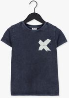 Schwarze ALIX MINI T-shirt KIDS KNITTED LX T-SHIRT - medium