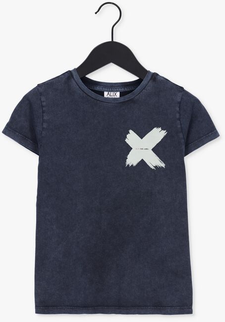 Schwarze ALIX MINI T-shirt KIDS KNITTED LX T-SHIRT - large