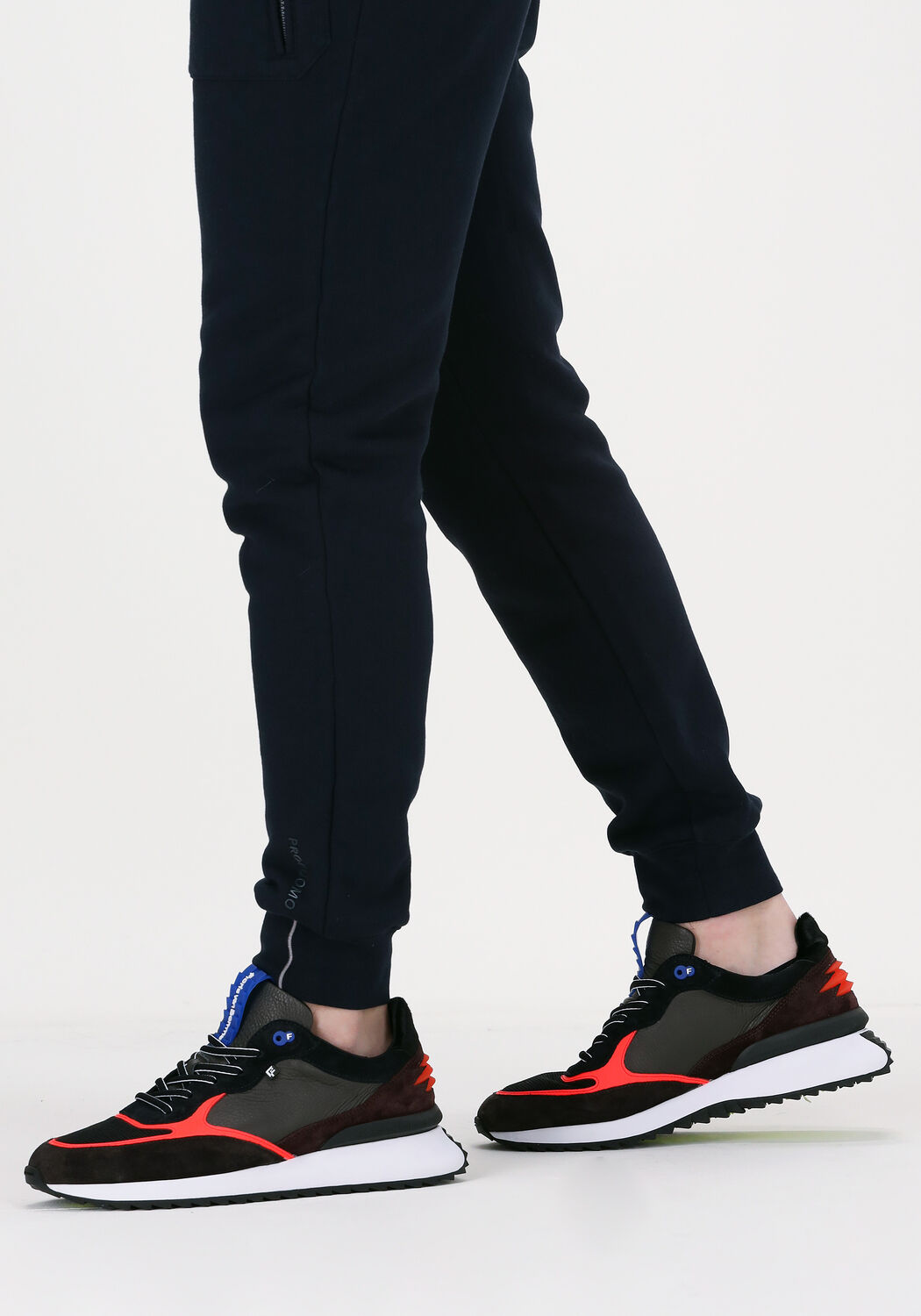 Schwarze FLORIS VAN BOMMEL Sneaker Low 16486 - large