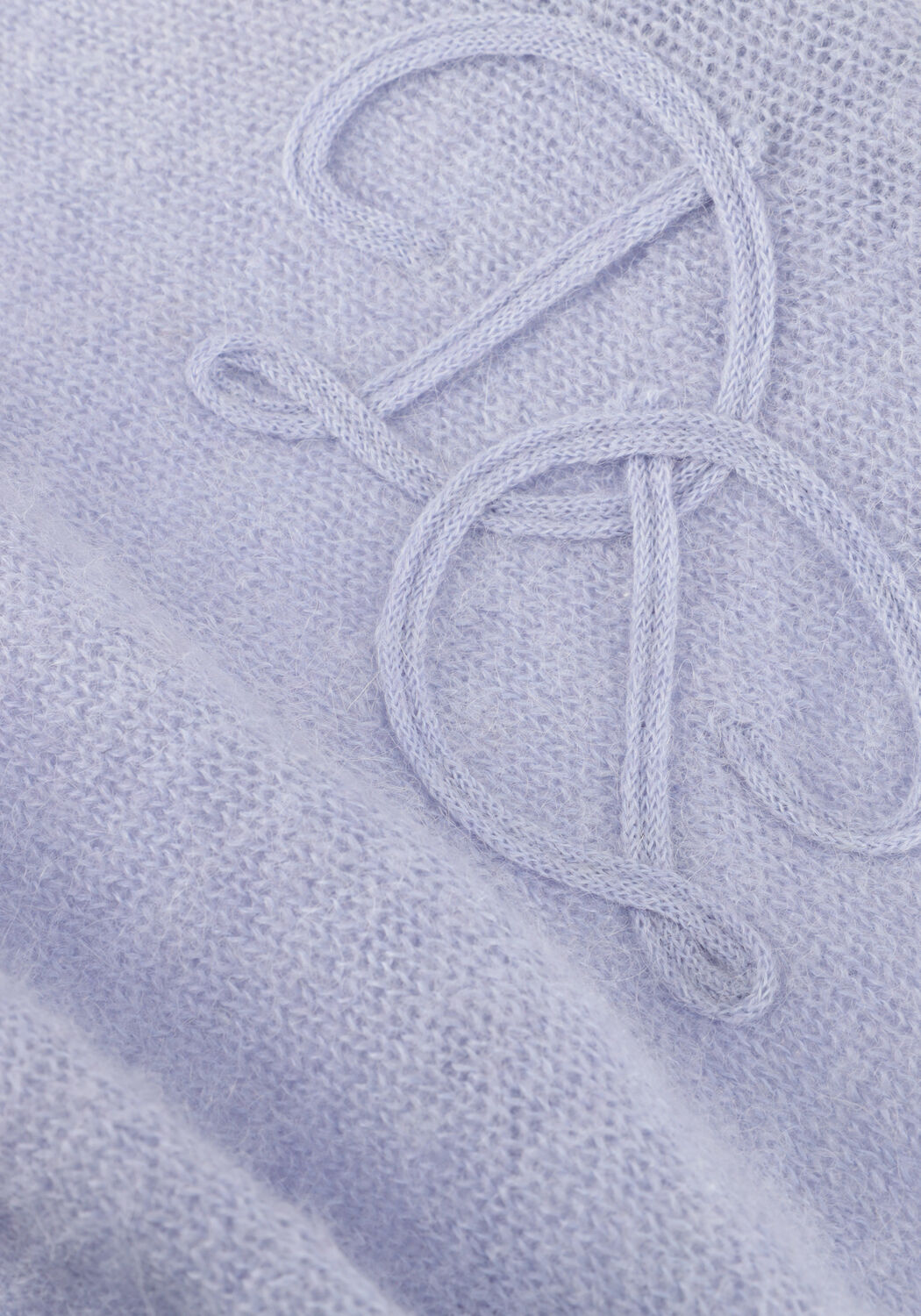 Blaue DANTE6 Sweatshirt MONTRE MONOGRAM SWEATER - large