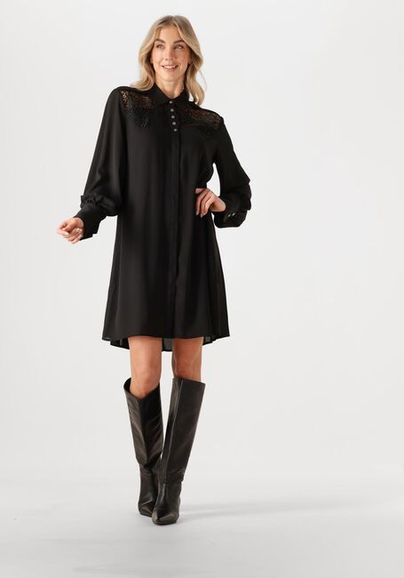 Schwarze BRUUNS BAZAAR Minikleid VIENA DRESS - large