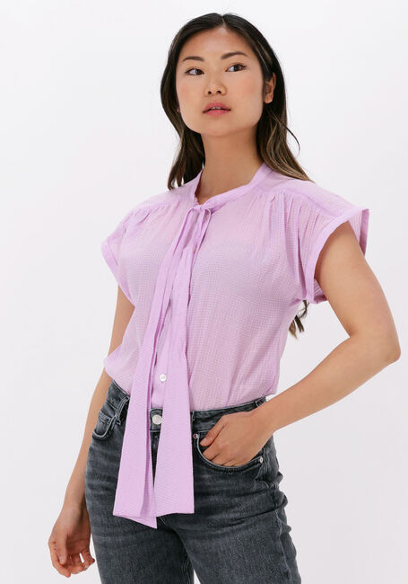 Lila SCOTCH & SODA T-shirt SHORT SLEEVE SCARF RELAXED SHIRT - large