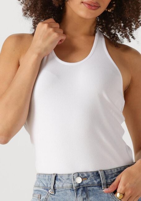 Weiße SELECTED FEMME Top SLFANNA SL HALTERNECK TOP - large