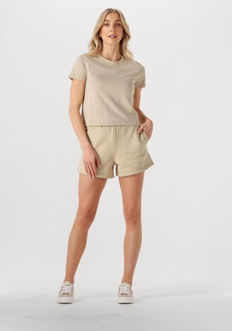Beige CALVIN KLEIN Hosen PLACED INSTITUTIONAL SHORT - large