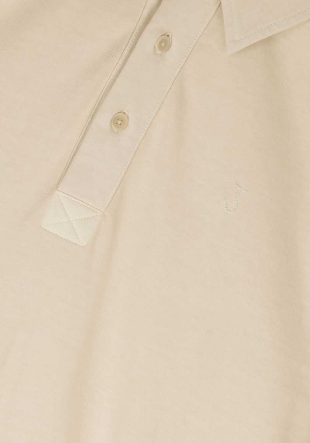 Beige BUTCHER OF BLUE Polo-Shirt JOHNS RUGBY POLO - large