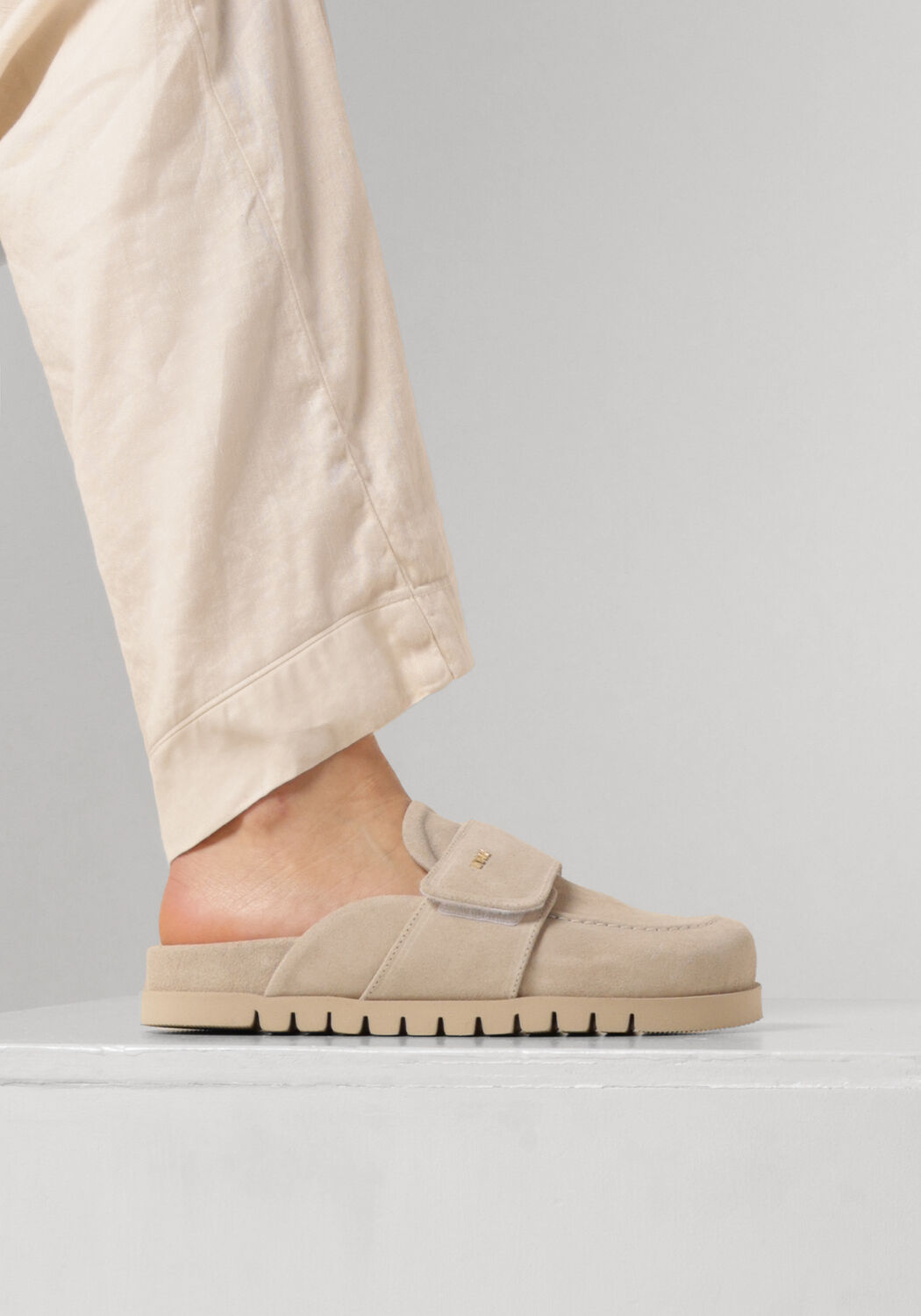 Beige NUBIKK Slipper TEDDY MONTANA - large