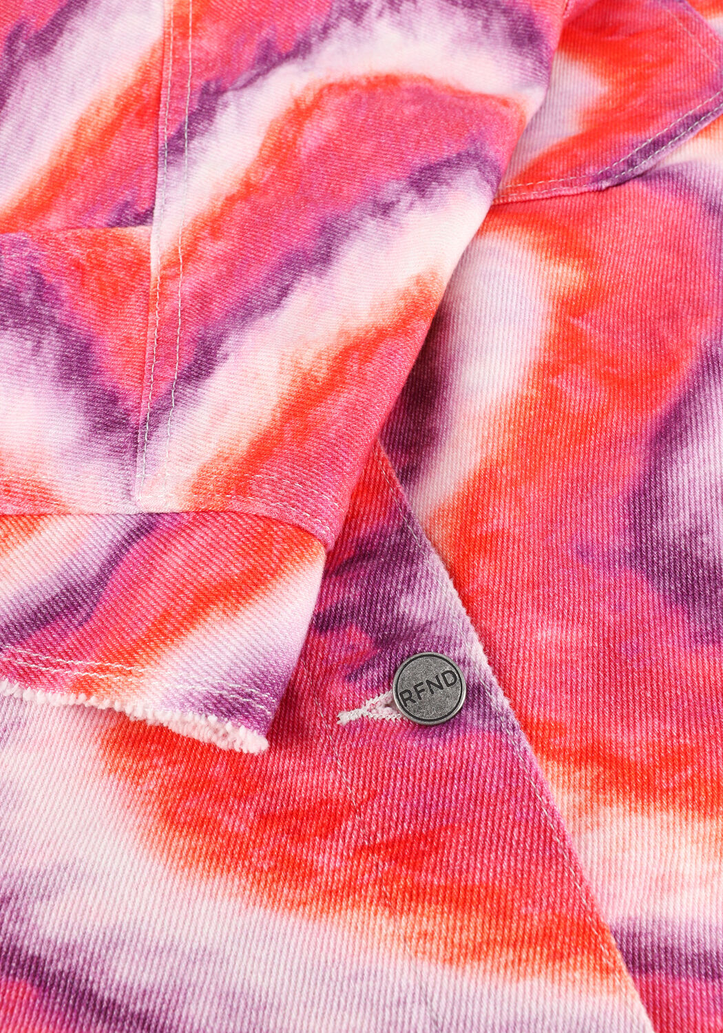 Mehrfarbige/Bunte REFINED DEPARTMENT Gilet PINK DENIM GILET SELENA - large