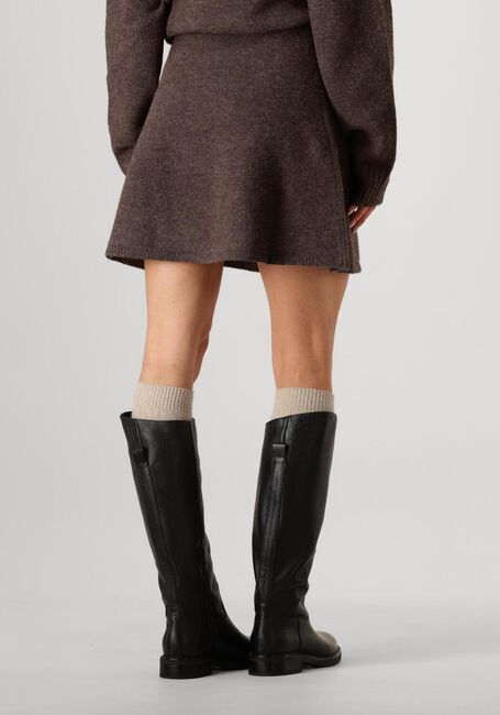 Braune NEO NOIR Minirock GISA KNIT SKIRT - large