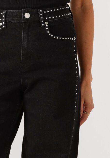 Dunkelgrau Y.A.S. Wide jeans YASNOELLE HMW STUDDED JEANS - large