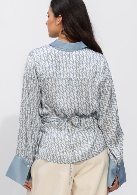 Blaue IBANA Blusen TATUM OBLIQUE - large