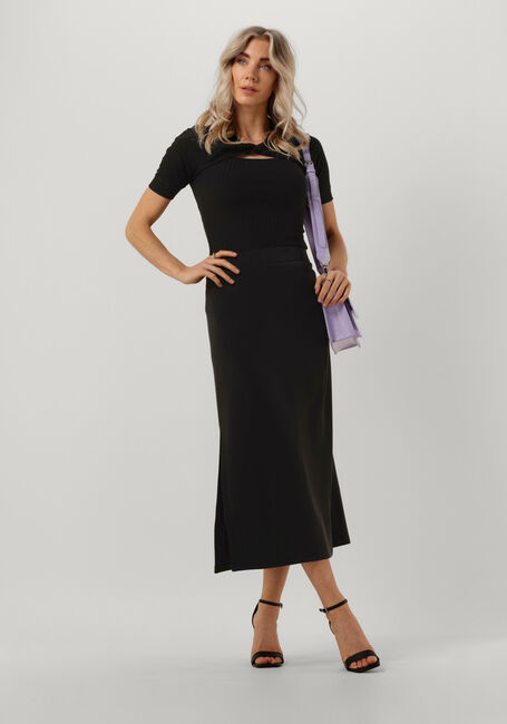 Schwarze MY ESSENTIAL WARDROBE Midirock ELLEMW SKIRT - large