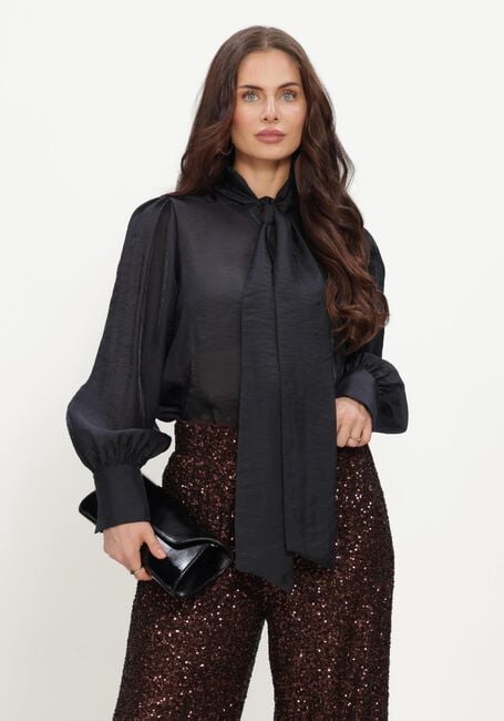 Schwarze STUDIO ANNELOES Blusen Marije blouse - large