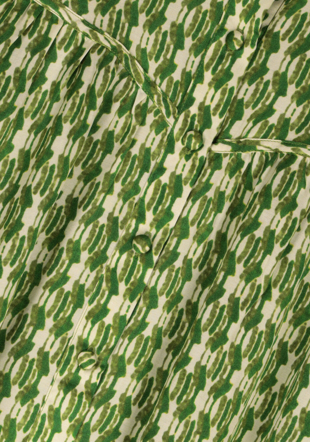 Gr&uuml;ne NOTRE-V Blusen NV-BEAU BLOUSE PRINT - large