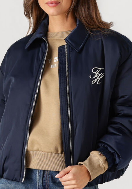 Dunkelblau TOMMY HILFIGER Jack PADDED NYLON TH JACKET - large