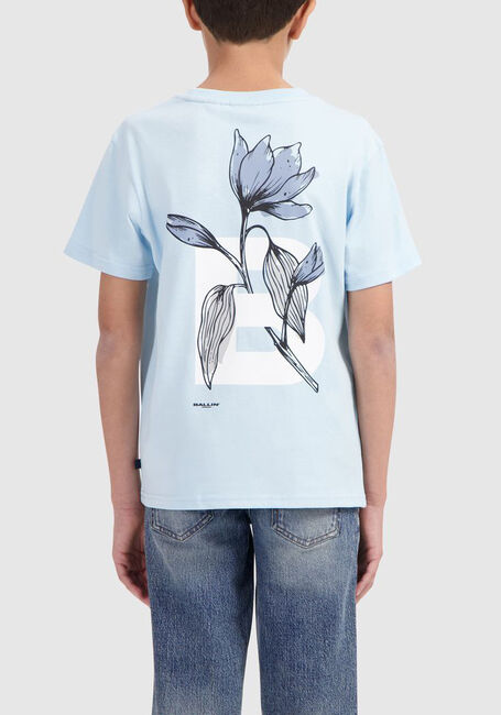 Hellblau BALLIN T-shirt 017132 - large