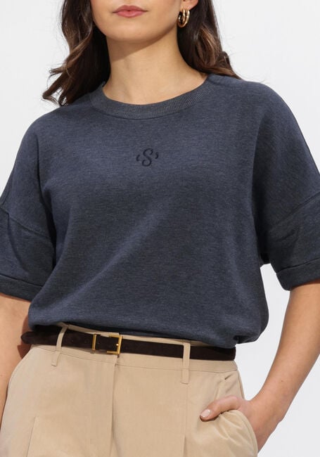 Blaue SUMMUM Tops & T-shirts TOP SHORT SLEEVE SWEAT - large