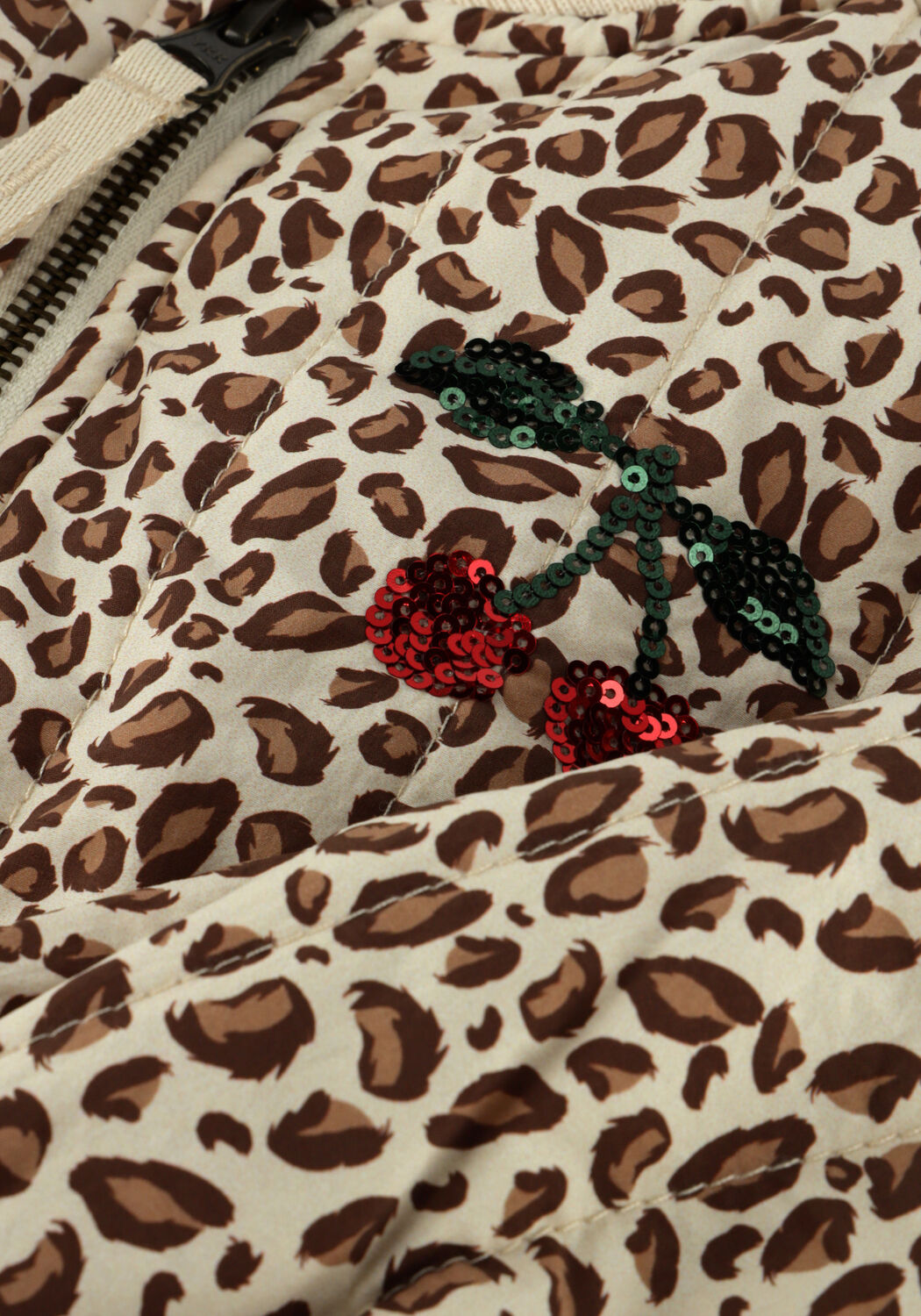 Braune KONGES SLOJD Jack JUNO PRINTED SEQUIN JACKET - large