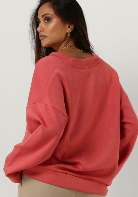 Rote MSCH COPENHAGEN Pullover MSCHPETUA IMA Q V SWEATSHIRT - large