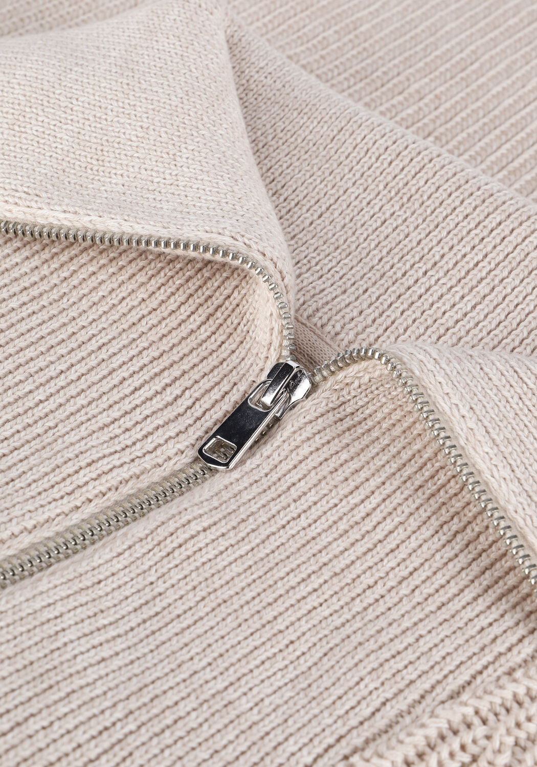 Beige ANOTHER LABEL Pullover DARA KNITTED PULL L/S - large