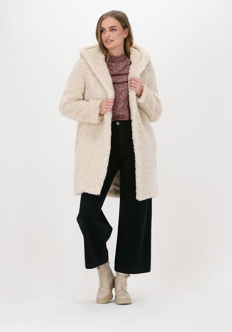 Ecru BEAUMONT Teddy-Jacke TEDDY HOODED COAT - large