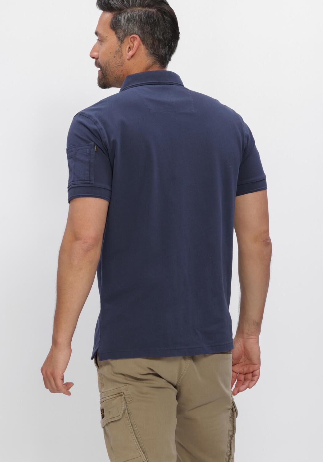 Blaue PME LEGEND Polo-Shirt TRACKWAY POLO - large