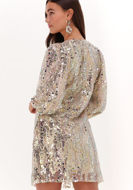 Beige NEO NOIR Minikleid SLOANE MULTI SEQUINS DRESS - large